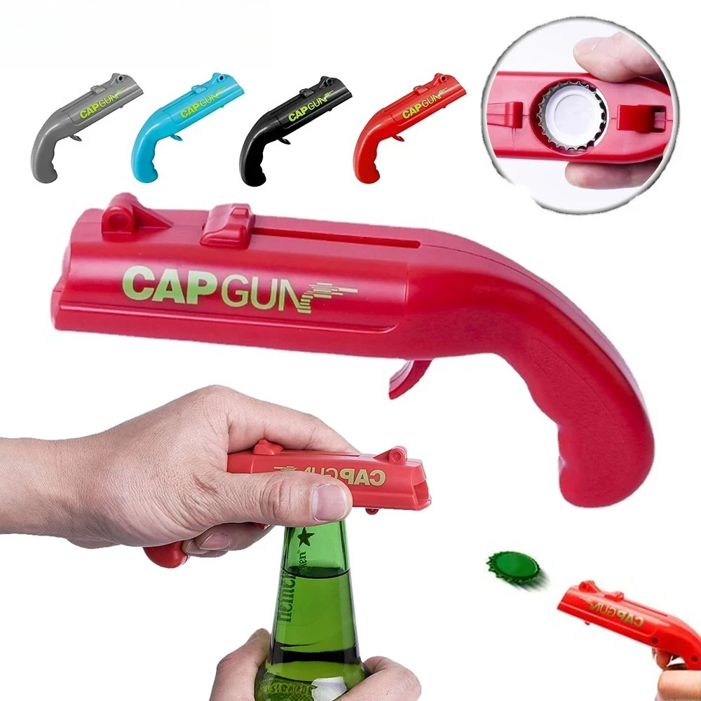 Kitchen Gadgets Novelty - Ouvre-bouteille amusant en forme de pistolet