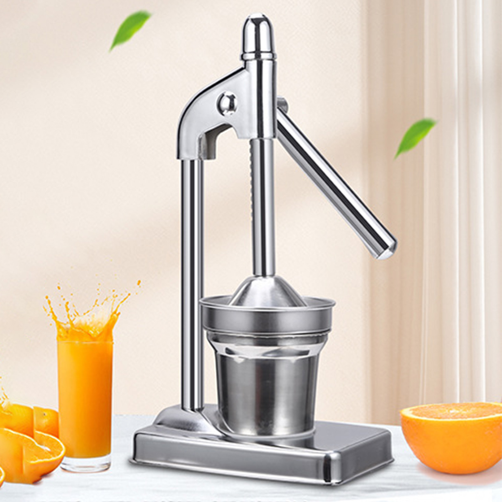 Kitchen Gadgets Juicer - Presse-agrumes manuel en acier inoxydable, pour