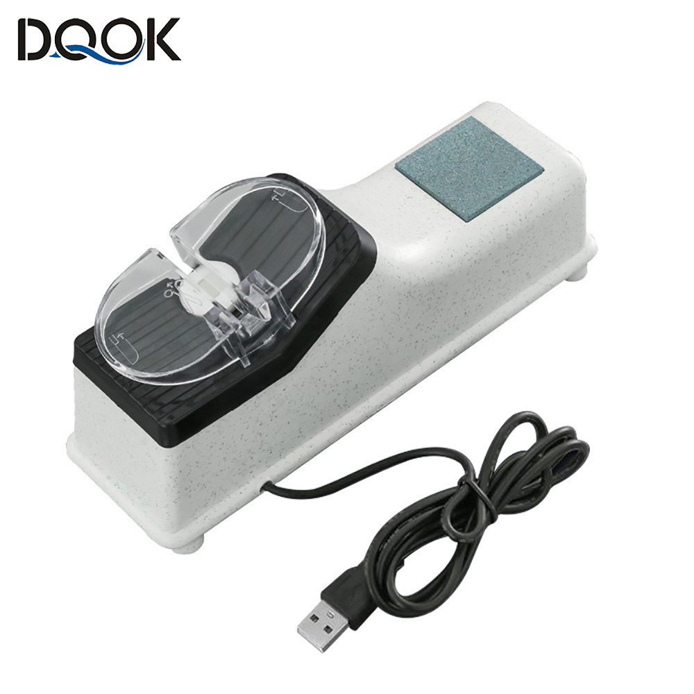 Kitchen Gadgets Electronic - Aiguiseur de couteaux électrique USB réglable