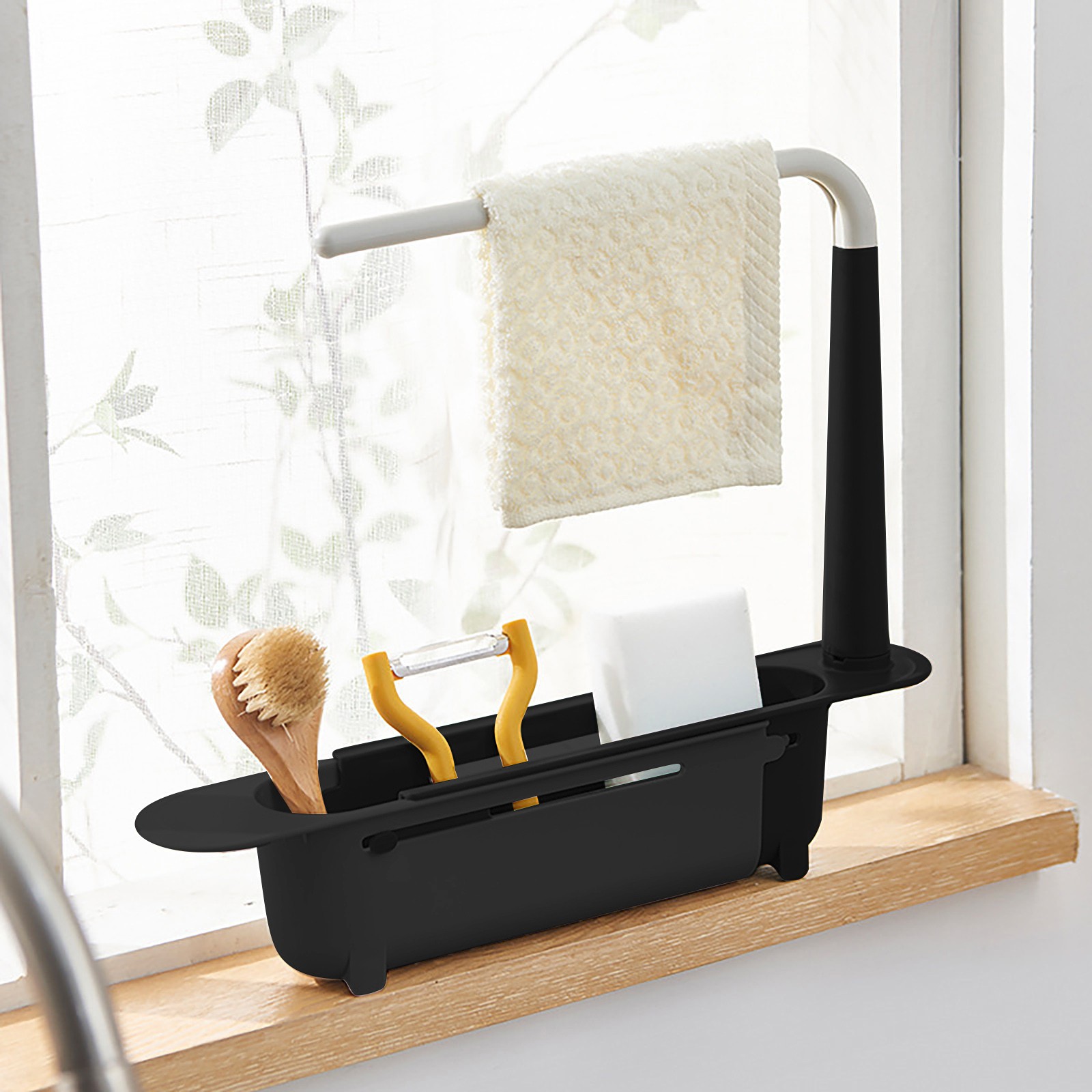 Kitchen Gadgets For Seniors - Elescopic-Étagère d'évier de proximité, étagère de