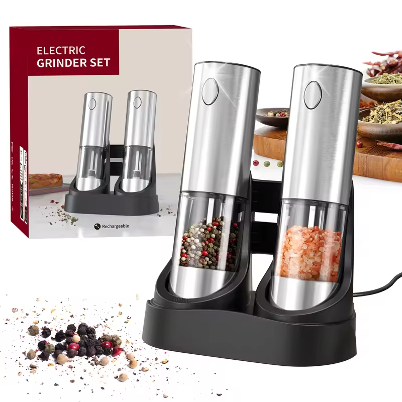 Kitchen Gadgets Electric - Moulin à sel et à poivre