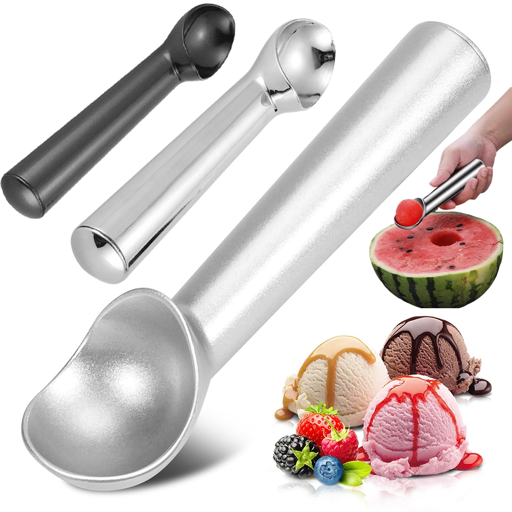 Kitchen Gadgets For Seniors - Cuillères à crème glacée en alliage,