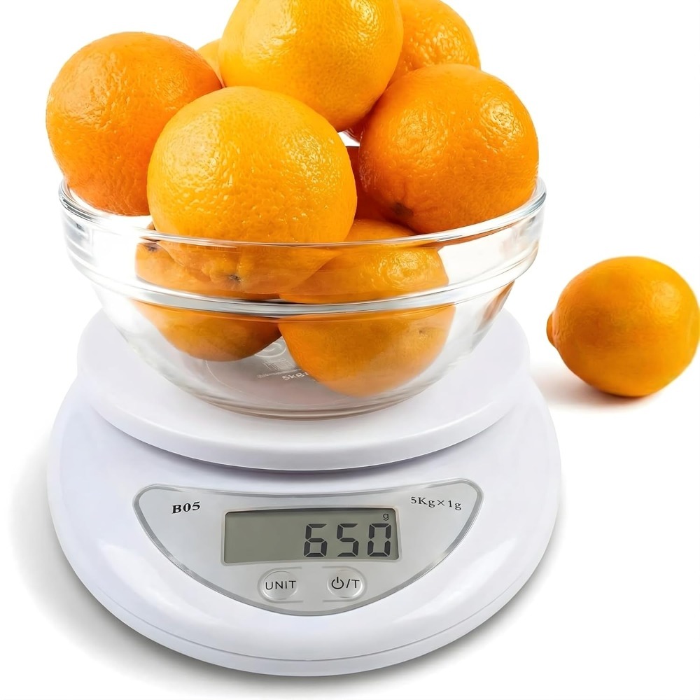 Kitchen Gadgets Electronic - Balance de cuisine numérique 5 kg,