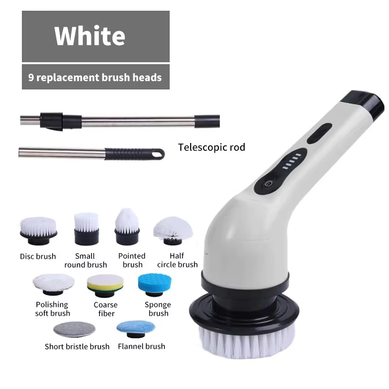 Kitchen Gadgets Electric - Brosse de nettoyage électrique 9 en