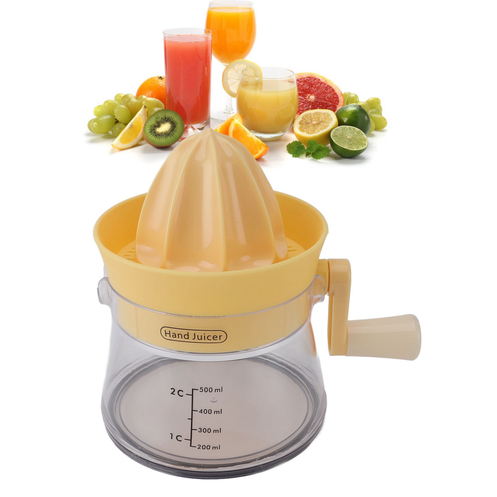 Kitchen Gadgets Juicer - Cache-agrumes multifonctionnel Ju479, manuel, portable, pour