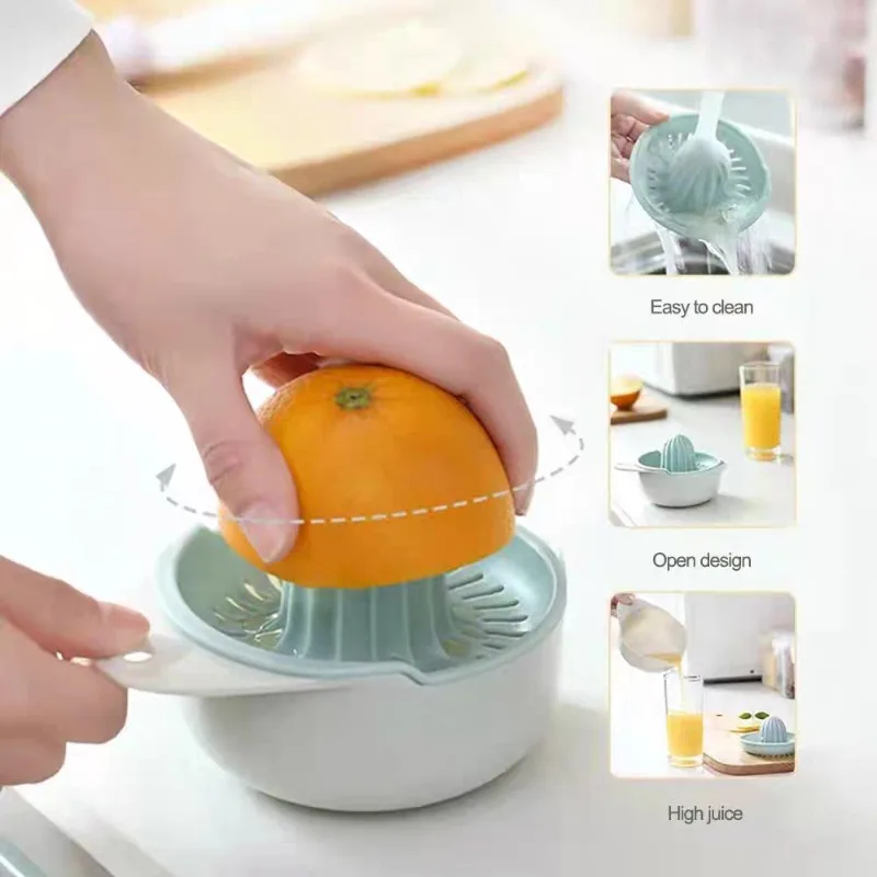 Kitchen Gadgets Juicer - Presse-citron manuel Portable, presse-citron multifonctionnel pour