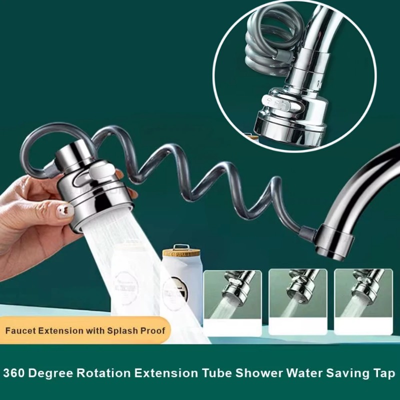Kitchen Gadgets For Seniors - Nouveau robinet d'évier 3 Modes, Rotation