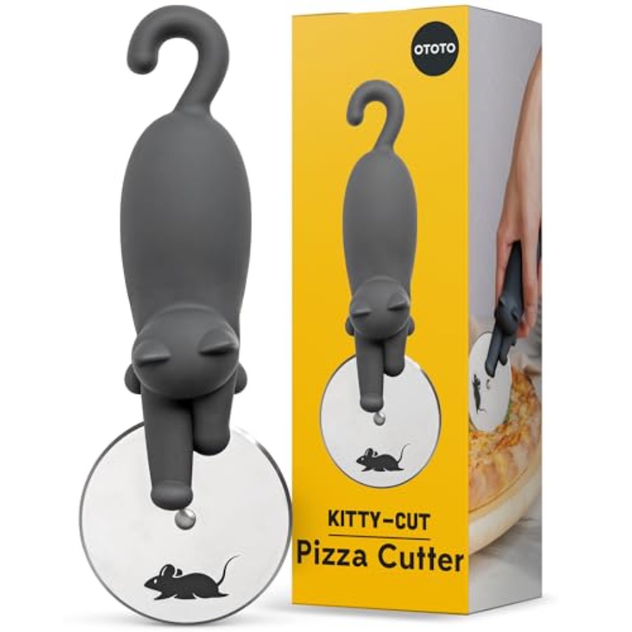 Funny Kitchen Gadgets Gifts - Roulette à pizza - Coupe-pizza en