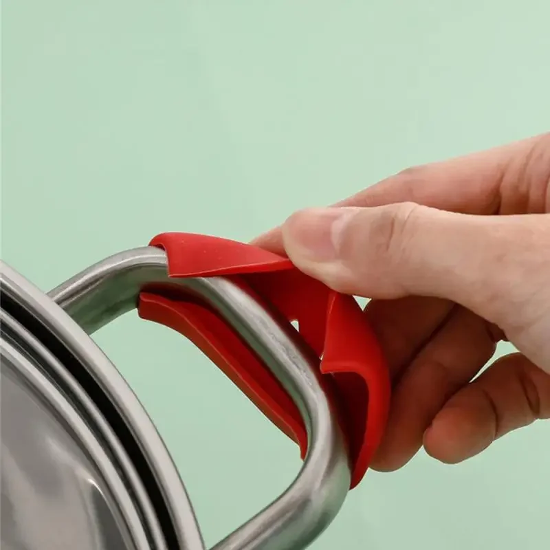 Kitchen Gadgets Holder - 2/8 Pièces Protège-poignées de casserole en