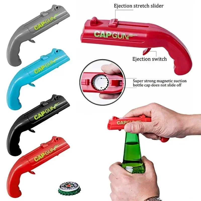 Ouvre-bouteille lanceur de cap - Kitchen Gadgets And Toys avis et prix