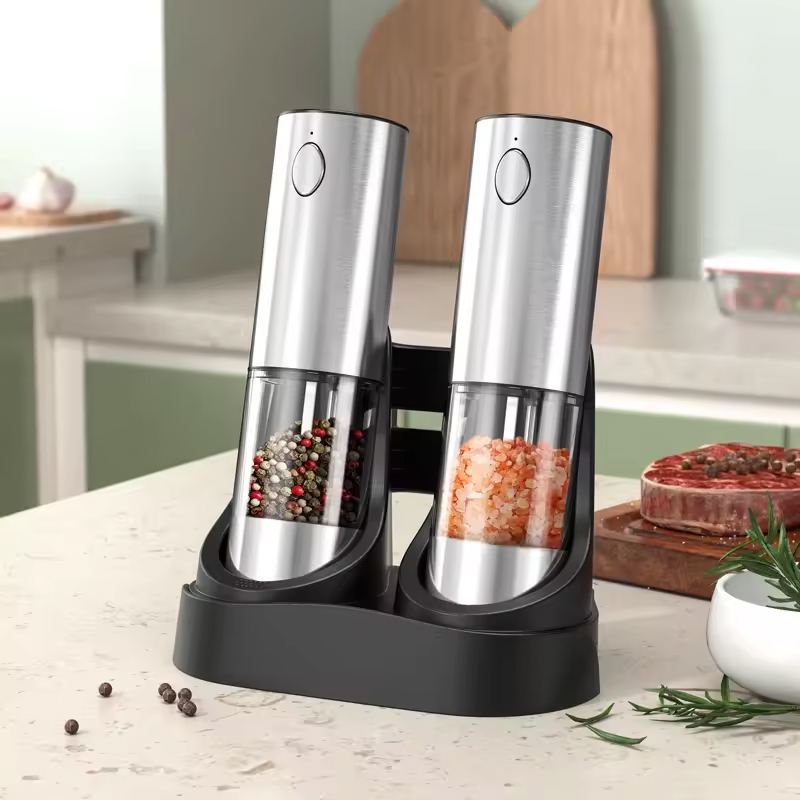 Moulin à sel et à poivre élect - Kitchen Gadgets Electric avis et prix