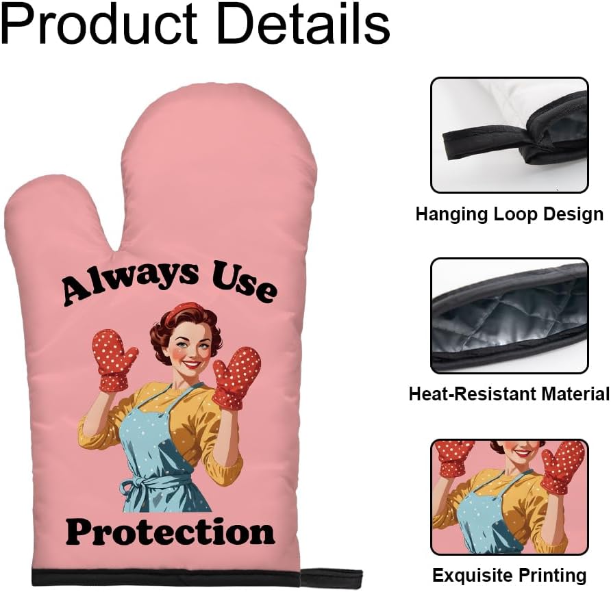 Ensemble de mitaines de four e - Funny Kitchen Gadgets Gifts avis et prix