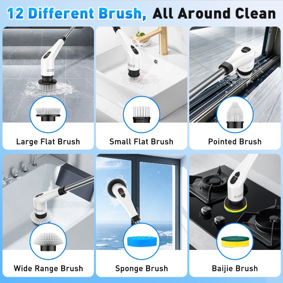 Brosse de nettoyage électrique - Kitchen Gadgets Electronic avis et prix