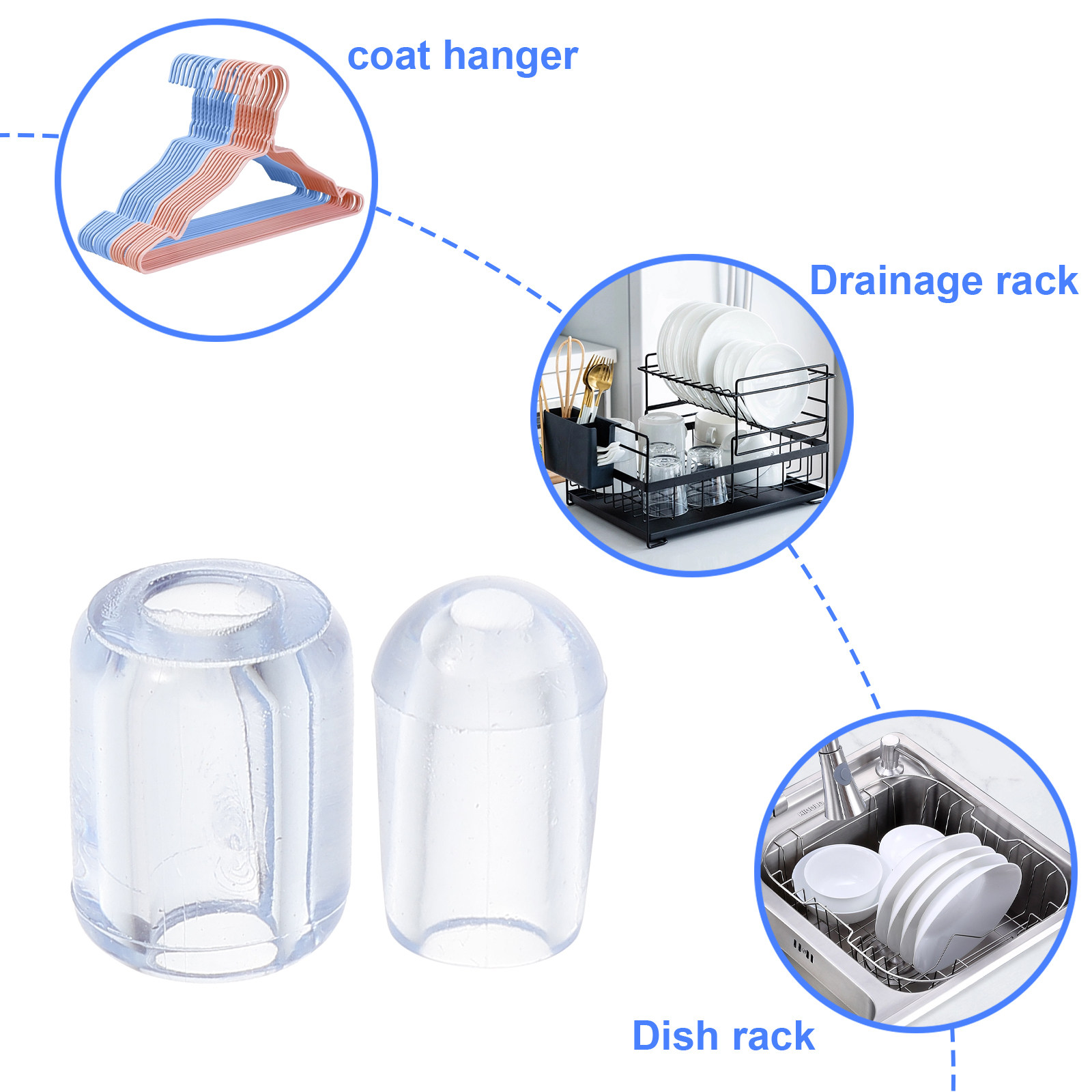 80 pièces Pieds de grille d'év - Kitchen Gadgets Best avis et prix