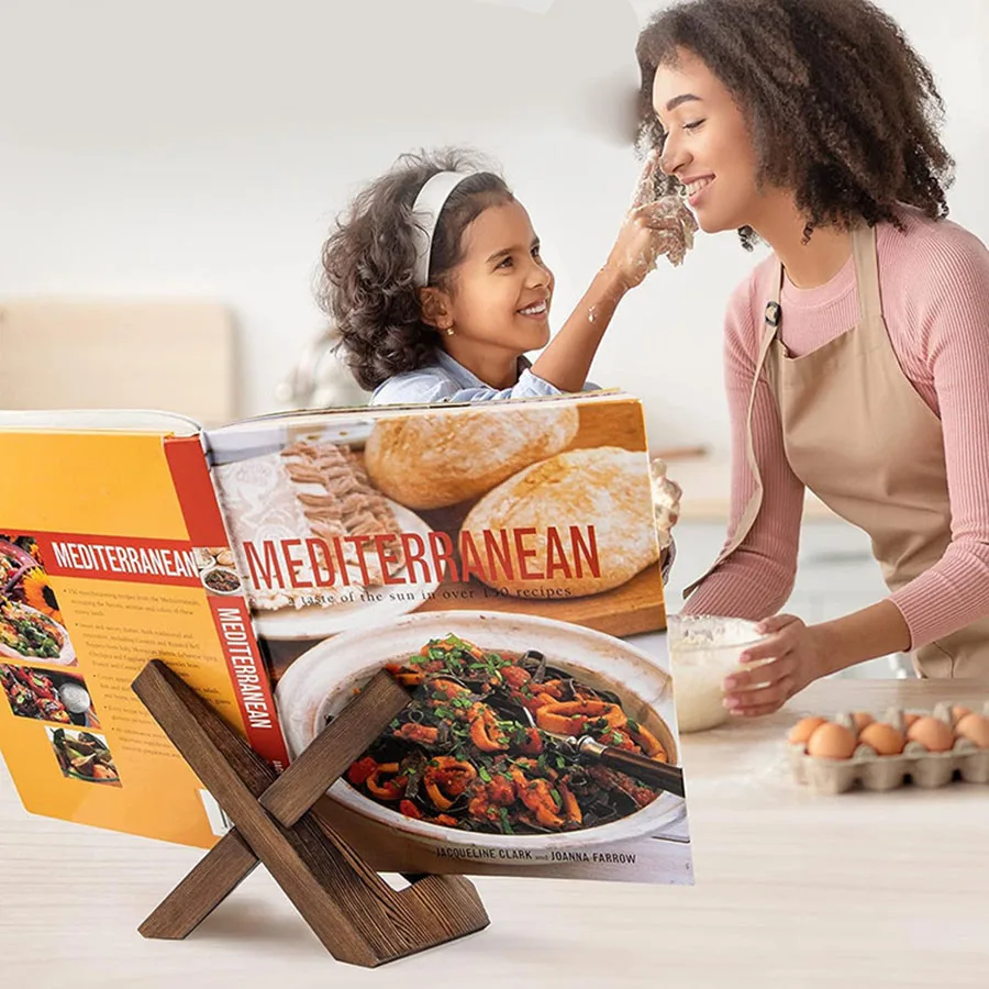 Support de recettes en bois po - Kitchen Gadgets Recipes avis et prix